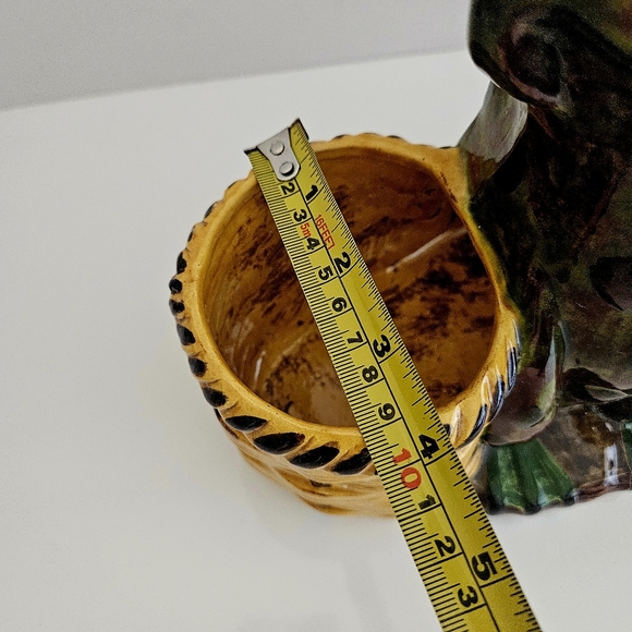 VTG 70's Ceramic Frog Planter - Picture 4 of 9